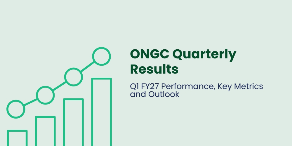 ONGC Quarterly Results: Q1 FY27 Performance, Key Metrics and Outlook